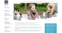 Desktop Screenshot of heisenberg-gymnasium-hamburg.de